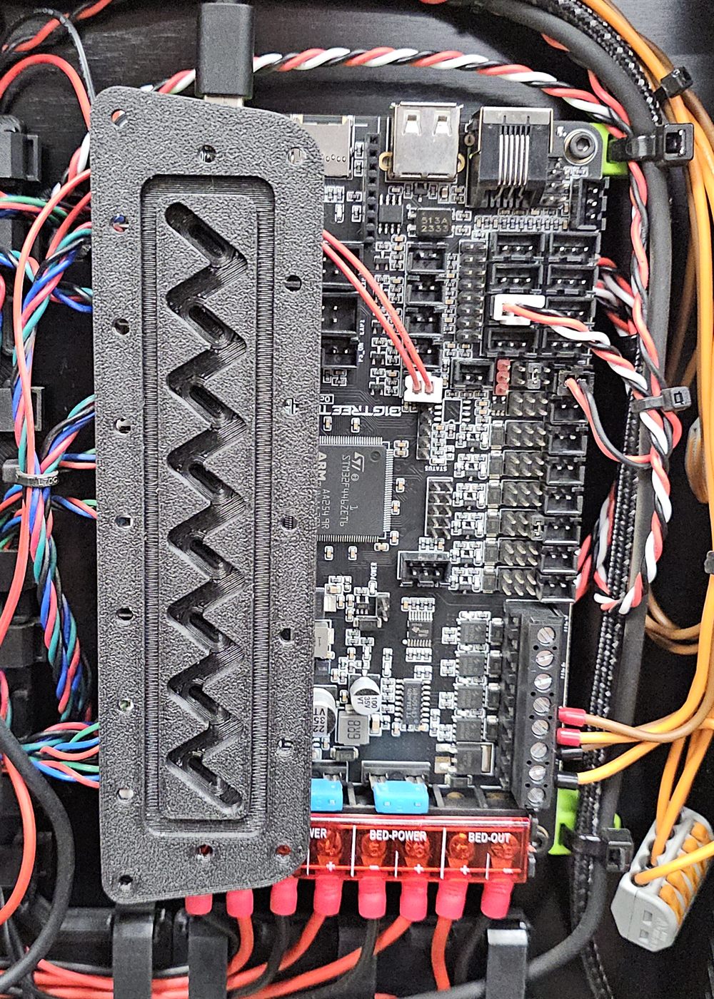 Water block at prototype stage
